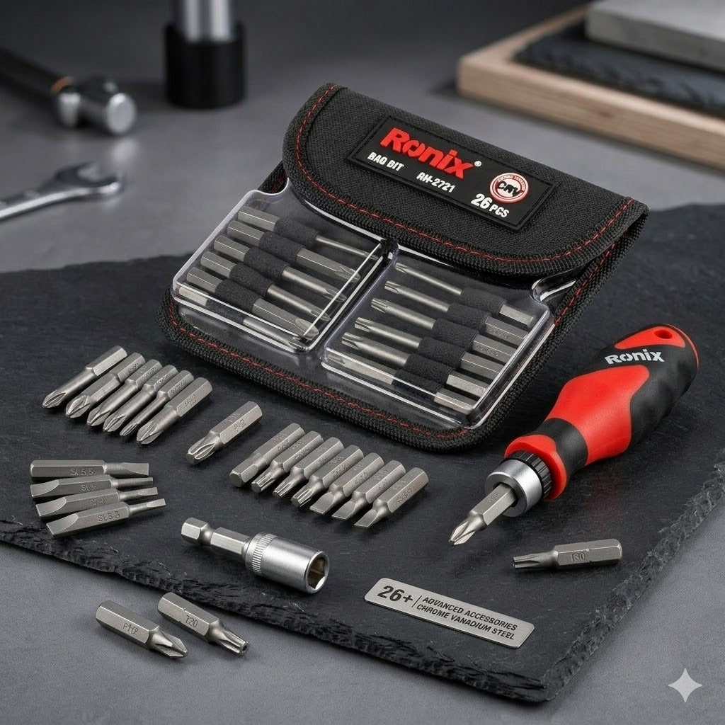 Coffret Embouts de Vissage – 26 Pièces