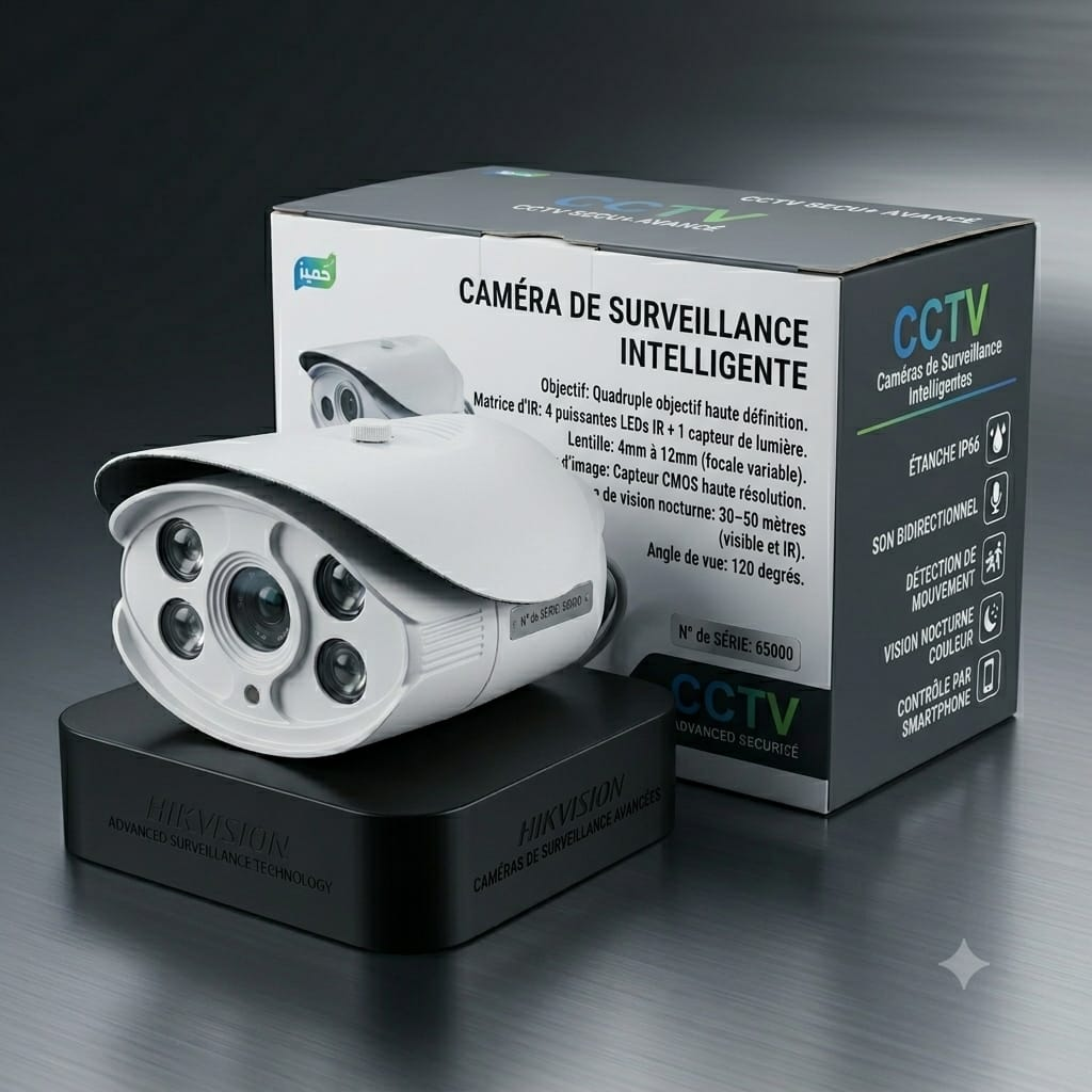 Caméra de Surveillance Extérieure IP66 HD