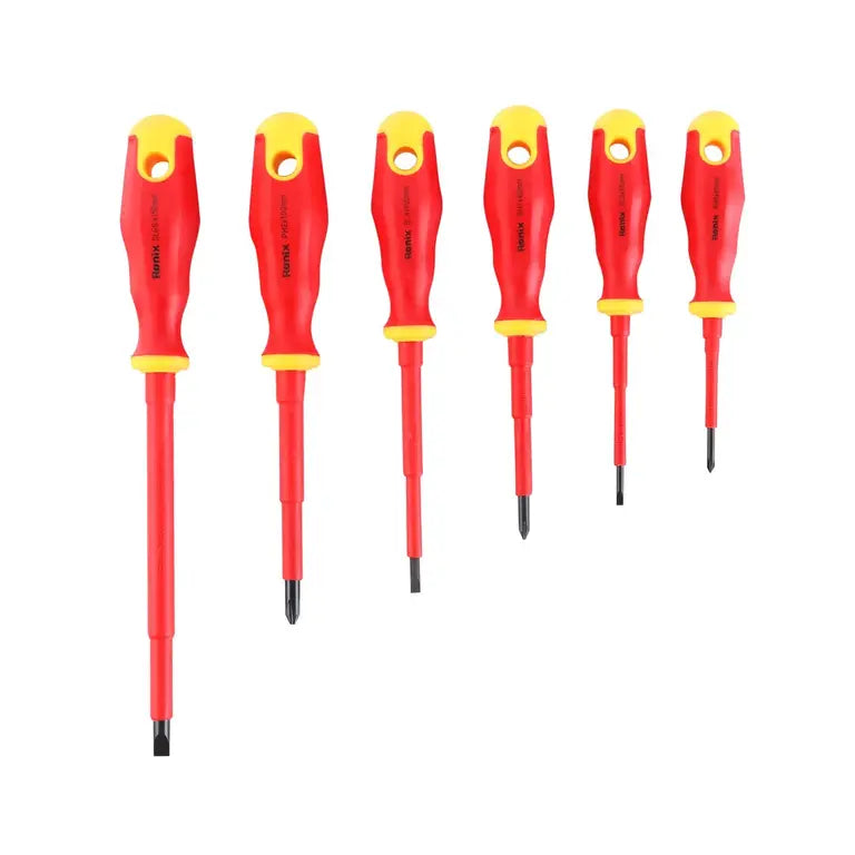 Jeu de Tournevis Isolés VDE - 1000 V - 6 Pièces